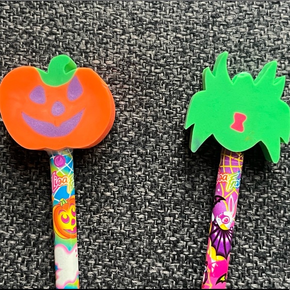 •y2k Lisa Frank Halloween Pencils & Toppers• - Picture 3 of 5